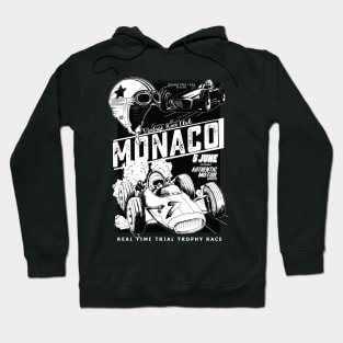 F1 Monaco Grand Prix 1956 Vintage Racing Hoodie